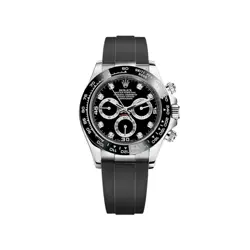 ROLEX DAYTONA 116519LN WHITE GOLD BLACK DIAMOND DIAL