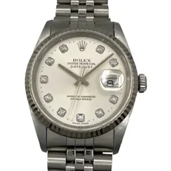 ROLEX DATEJUST W 16234G WATCHES STAINLESS STEEL/WHITE GOLD MECHANICAL AUTO...
