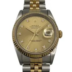 ROLEX DATEJUST S NUMBER 16233G WATCHES STAINLESS STEEL/YELLOW GOLD MECHANI...