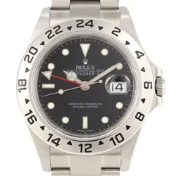 AUTHENTIC ROLEX EXPLORER II 16570 SS AUTOMATIC SERIAL INFO:Z SERIAL  #260-007...