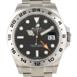 AUTHENTIC ROLEX EXPLORER II 216570 SS AUTOMATIC #RANDOM  #270-004-022-3077