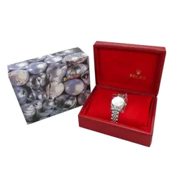 ROLEX DATEJUST 69174 WRISTWATCH WOMEN AUTOMATIC STAINLESS STEEL WHITE POLISHED
