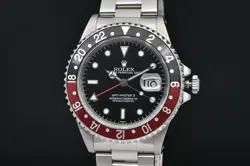 ROLEX 16710 OYSTER PERPETUAL GMT-MASTER 2 3185 RED BEZEL CORK A# #002
