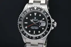 ROLEX 16710 OYSTER PERPETUAL GMT-MASTER 2 3186 BEZEL F# #005