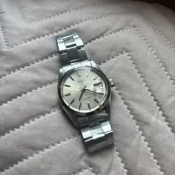 ROLEX 6694 OYSTERDATE PRECISION  34MM SILVER DIAL