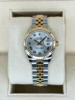 NEW 2025 ROLEX LADY DATEJUST 28MM 279173 TWO-TONE JUBILEE SILVER DIAL
