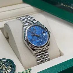 BLUE FLORAL DIAMOND
