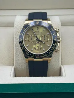ROLEX DAYTONA, OYSTERFLEX, 18K YELLOW GOLD, 40MM, 116518LN, 2023 BOX AND PAPERS