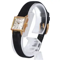 ROLEX 750 2616 PRECISION CAL.1400 HAND-WOUND WATCH YELLOW GOLD LADIES WRISTWATCH