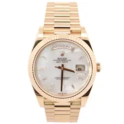ROLEX DAY-DATE 40MM MOP DIAL WATCH 228238 YG