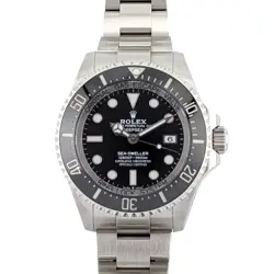 ROLEX 136660 SEA-DWELLER DEEPSEA INTENSE BLACK DIAL 44MM 2023 BOX AND PAPERS