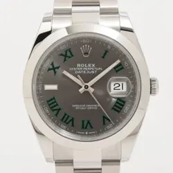 ROLEX DATEJUST 126300 SS AT SLATE DIAL