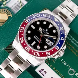 ROLEX GMT-MASTER II 126710 BLRO PEPSI OYSTER 2022