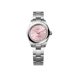 ROLEX OYSTER PERPETUAL 276200 'LADIES' STAINLESS STEEL PINK DIAL (2020)