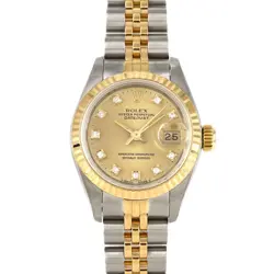 AUTHENTIC ROLEX DATEJUST 69173G. SSXYG AUTOMATIC #E  #270-004-022-3893