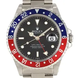 AUTHENTIC ROLEX GMT MASTER 16700 SS AUTOMATIC #U  #260-001-830-0741
