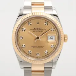 ROLEX DATEJUST 126233G SS×YG AT CHAMPAGNE-FACE
