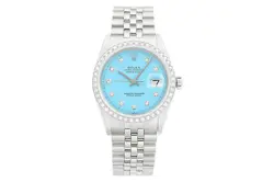 DIAMOND WATCH W/