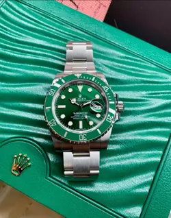 GREEN SUBMARINER WITH