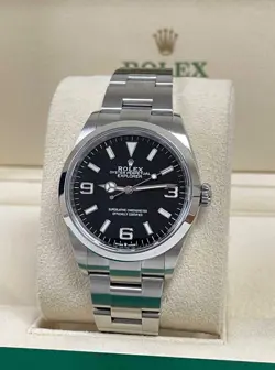 ROLEX EXPLORER 1 36MM 124270 MINT COMPLETE 2021