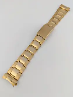 VINTAGE 18K GOLD ROLEX BRACELET