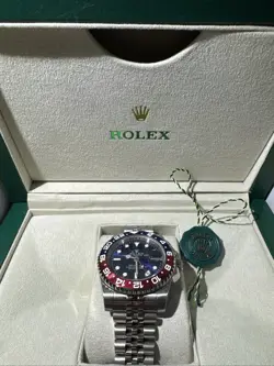GM515 ROLEX GMT-MASTER II 126719 PEPSI JUBILEE BRACELET BLUE DIAL