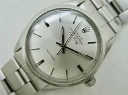 1974 ROLEX OYSTER PERPETUAL AIR-KING 34MM REF 5500 CAL. 1520 SERVICED WARRANTY