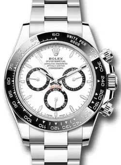 ROLEX COSMOGRAPH DAYTONA 40MM PANDA WHITE DIAL 126500LN