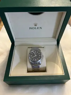 ROLEX OYSTER PERPETUAL 36 OYSTERSTEEL 36MM SMOOTH