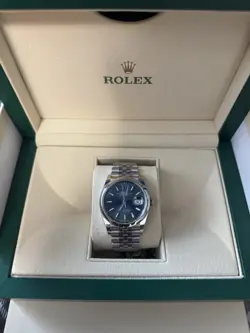ROLEX DATEJUST 36MM MINT GREEN DIAL, 126200