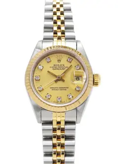 ROLEX DATEJUST 10P DIAMOND 69173G TO07590