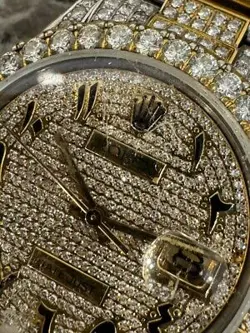 Rolex Datejust 16013 36mm 1982 Diamond Bezel Arabic Diamond Dial VWG 337916