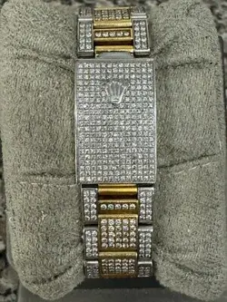 Rolex Datejust 16013 36mm 1982 Diamond Bezel Arabic Diamond Dial VWG 337916