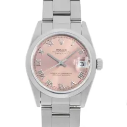 ROLEX DATEJUST 78240 PINK ROME A NUMBER SECOND HAND BOYS (UNISEX)