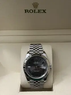 ROLEX DATEJUST 41 126334 WIMBLEDON