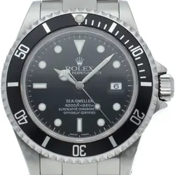 ROLEX SEA-DWELLER 16600(Y) STAINLESS STEEL MENSWATCH BLACK USED
