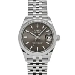 ROLEX DATEJUST 31MM DARK GRAY DIAL 278240 UNISEX OR USED