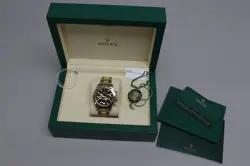 ROLEX DAYTONA 116503 COSMOGRAPH 18K/STEEL DIAMOND DIAL MEN'S WATCH FULL SET