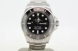 2023 ROLEX SEA DWELLER DEEP SEA 116660 STAINLESS STEEL BLACK DIAL MEN'S WATCH