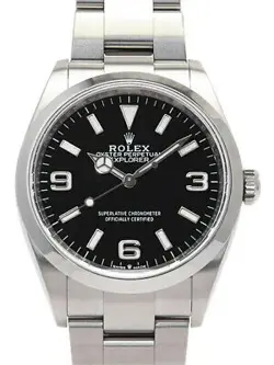 ROLEX EXPLORER 1 124270 RANDOM MEN'S AUTOMATIC #T055