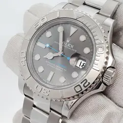 2023 Rolex Yacht-Master 40mm Rhodium Platinum/Steel Watch 126622 Box Papers