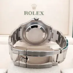 2023 Rolex Yacht-Master 40mm Rhodium Platinum/Steel Watch 126622 Box Papers