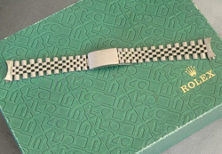 GENUINE ROLEX VINTAGE JUBILEE  D LINK LONG BRACELET,(N) 1989,DATEJUST,5512,1675