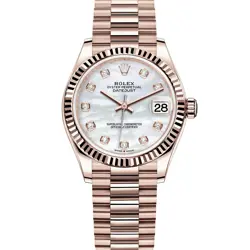 ROLEX DATEJUST 31 278275, MOTHER OF PEARL DIAMOND, ROSE GOLD