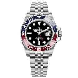 ROLEX GMT-MASTER II 126710BLRO PEPSI BEZEL JUBILEE BRACELET  WATCH 2023 FULL SET