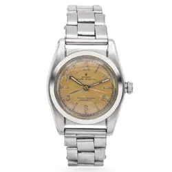 VINTAGE ROLEX OYSTER PERPETUAL BUBBLEBACK HAND WIND MEN'S WATCH REF 2940