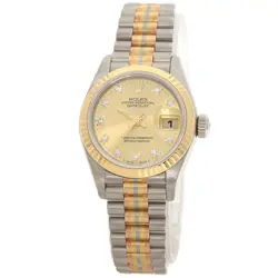 ROLEX DATEJUST 10P DIAMOND TORIDOLL WATCHES 69179BIC K18 WHITE GOLD/TORIDOR ...