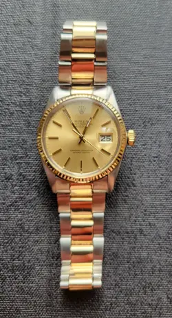 ROLEX OYSTER PERPETUAL DATEJUST 36MM – 18K YELLOW GOLD OYSTER BRACELET