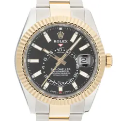 ROLEX SKY DWELLER 326933 BLACK WARRANTY 2019 BOX/PAPER