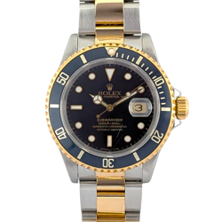 ROLEX 16613LN SUBMARINER DATE TWO TONE 1994 40MM BOX AND PAPERS